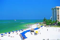 beach and ocean view in clearwater florida