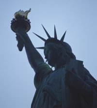 statue of liberty in new york, usa
